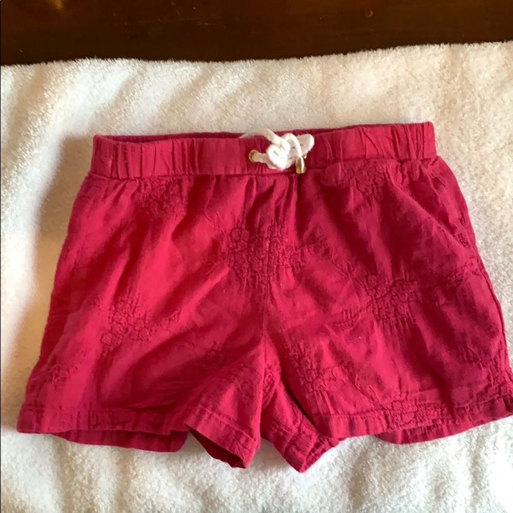 copper key pink girls shorts.